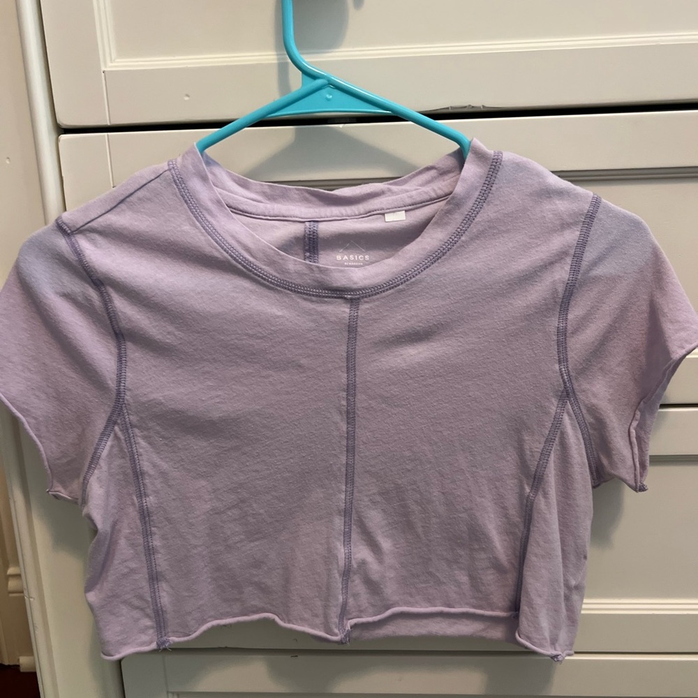Pacsun purple Crop Top